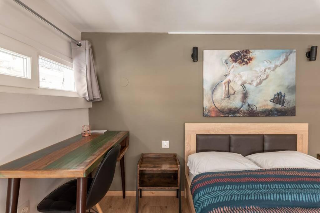 Industrial Loft Near Seaside W 200Mbps Lägenhet Thessaloníki Exteriör bild